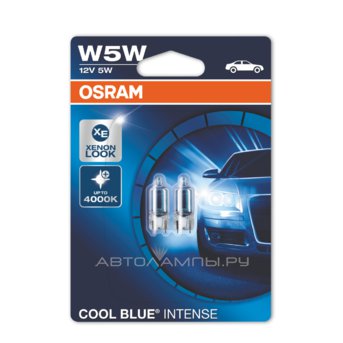 Osram W5W T10 Cool Blue Intense