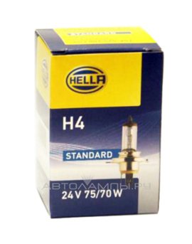 H4 24V- 75/70W (P43t) () Heavy Duty 8GJ 002 525-281