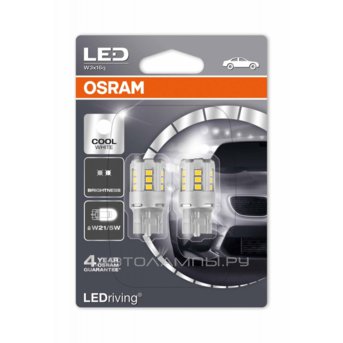 Osram W21/5W 6000K LEDriving Standart