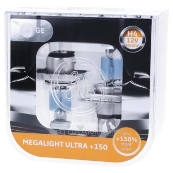 H4 12V- 60/55W (P43t) (+150% ) Megalight Ultra +150 (.2.) 93080479 (50440NXNU) 50440NXNU (.2)