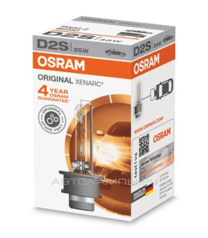 D2S 85V-35W (P32d-2)  4300K Xenarc Original (Osram) 66240